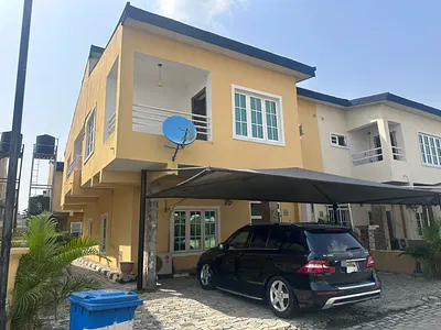Unfurnished Luxury 3 Bedroom Terrace Duplex — Lekki Gardens, Ajiwe, Ajah, Lagos