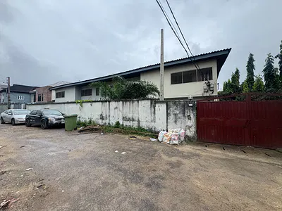 Land Measuring 825SQM with 2 Units of 4 Bedroom Duplexes — Ilupeju, Lagos