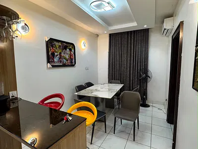 Furnished and Serviced 3 Bedroom Flat — Close to Zartech, Wuye, Abuja