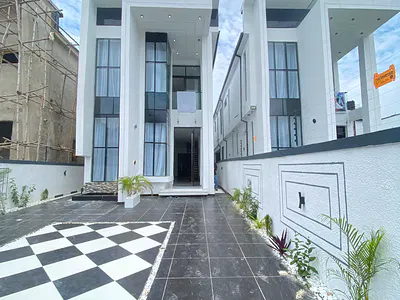 5 Bedroom Fully Detached Duplex with Gym, Swimming Pool and BQ — Ikota, Lekki, Lagos