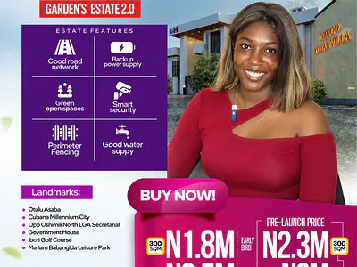 Land with Great Facilities — Akwukwu-Igbo/ Oshimiili Secretariat/ Dike Garden Estate, Oshimili North, Delta