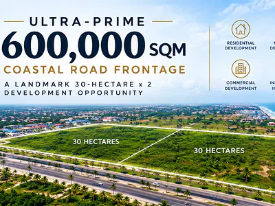 Ultra-Prime 600,000SQM Coastal Road Frontage (60 Hectares) — Lekki, Lagos