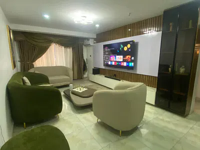Newly Built and Furnished 3 Bedroom Apartment Upstairs — Ifako, Gbagada, Lagos