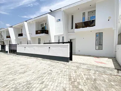 Newly Built 4 Bedroom Modern Semi Detached Duplex with BQ Available — Lekki, Lagos