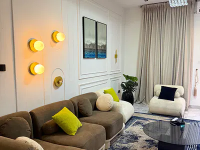 Furnished 2 Bedroom Flat with BQ — Lekki, Lagos