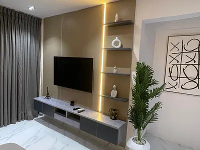 Fully Furnished & Serviced Luxury 1bedroom (Room & Parlor) — Ikoyi, Lagos