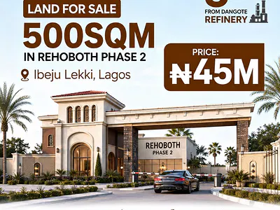 500 SQM Residential Land — Rehoboth Phase 2, Ibeju Lekki, Lagos