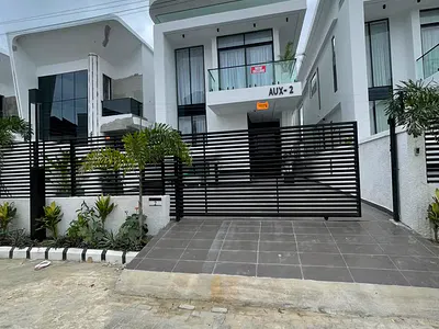 Stunning Brand New 5 Bedroom Fully Detached Duplex with BQ and Pool — Lekki, Lagos
