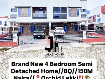 4 Bedroom Semi Detached Duplex — Lekki, Lagos