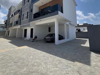4 Bedroom Contemporary Terraced Duplex with BQ in a Secured Estate — Lekki, Lagos