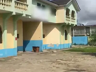 Two Wings of 7 Bedroom Semi-Detached Duplex — Street Off Ago Palace Way by Marcity Bustop, Okota, Isolo, Lagos