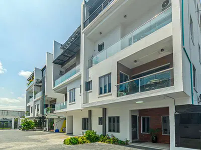 Lovely One Bedroom Smart Penthouse with a Private Pool, Private Lounge — Lekki, Lagos