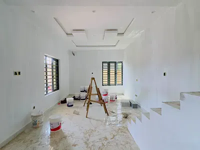 Spacious 4 Bedroom Terraced Duplex Plus BQ — Perfect for Family Residence with Self Compound, Ojodu Berger, Ojodu, Lagos
