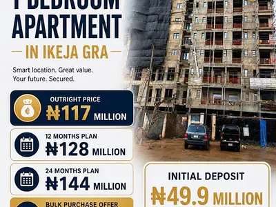 1 Bedroom Apartment — Ikeja, Lagos