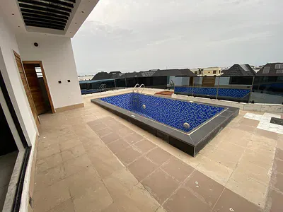 Exquisite 5 Bedroom Duplex with Rooftop Swimming Pool — Orchid Road, Lekki, Lagos