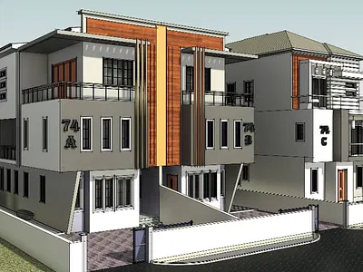 Semi-Detached Duplex with Swimming Pool — Ikeja, Lagos
