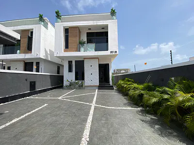 Luxury 5 Bedroom Detached Duplex with Swimming Pool and BQ — Orchid Road, Lekki, Lagos