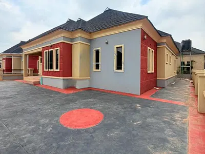 Amazingly Designed 3 Bedroom Bungalow in Serene Environments — Mowe Town, Ogun