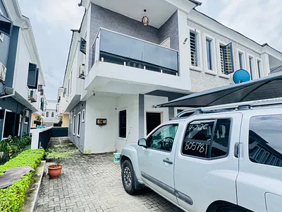 Massive Spacious 4bedroom Semi Detached Duplex +BQ — Lekki, Lagos