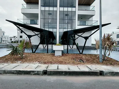 Luxury 5 Bedroom Semi-Detached Duplex with Elevator & a Pool — Lekki, Lagos