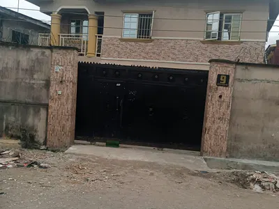 Block of 4 Flats, 3 Bedrooms Each — Off Aborishade Street Off Lawanson Road, Surulere, Lagos