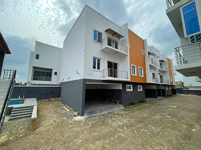Newly Built 4 Bedrooms Terraced Duplex in a Serene Estate — Ogudu, Lagos