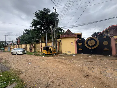 Land Measuring 1890SQM with Demolishable Structure on It — Ilupeju, Lagos