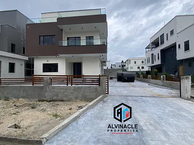 5 Bedroom Detached Duplex with 1BQ — Osapa, Lekki, Lagos