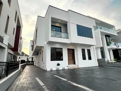 5 Bedroom Detached Duplex with Cinema and Pool — Ikota, Lekki, Lagos