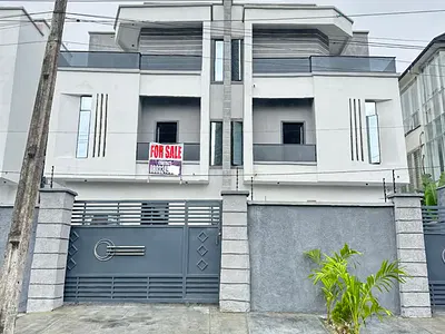 Luxury 4 Bedroom Semi Detached Duplex with a Room BQ — Lekki, Lagos