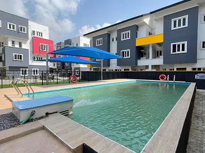 3 Bedrooms Terraced Duplex with BQ Available — Lekki, Lagos