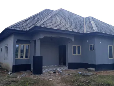 A Clean Four (4) Detached Bungalow — Abak Road by Uuth, Uyo, Akwa Ibom