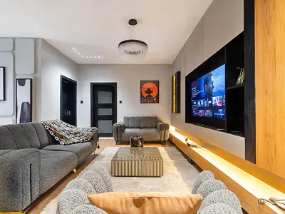 New 3 Bedroom Smart Apartment with Balconies, Swimming Pool — Lekki, Lagos