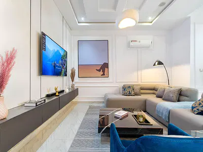 Brand New 2 Bedroom Smart Apartment with Balconies, Swimming Pool — Eko Atlantic City, Lagos