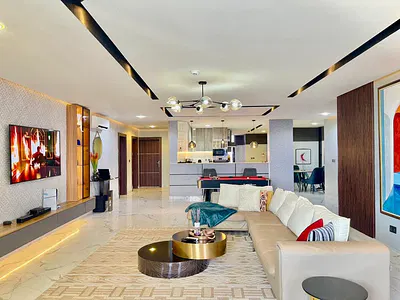 Brand New 3 Bedroom Smart Apartment with Balconies, Swimming Pool — Victoria Island (VI), Lagos