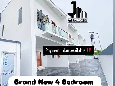 Brand New 4 Bedroom Terraced Duplex — Lekki, Lagos