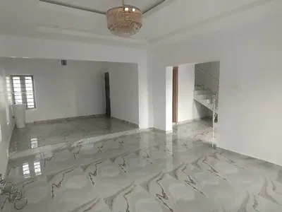 Amazing 4 Bedroom Semi Detached Duplex with a BQ on a Tarred Road — Mabushi, Abuja
