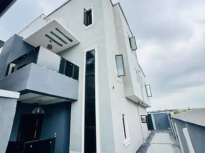 Newly Built 4 Bedroom Fully Detached Duplex with BQ — Ogba, Ogba, Ikeja, Lagos