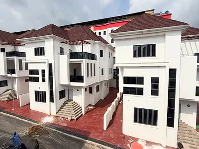 Newly Built 6 Bedroom Fully Detached Duplex with BQ — Guzape District, Abuja