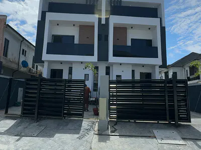 4 Bedroom Semi Detached Duplex with Rooftop Terrace, BQ — Lekki, Lagos