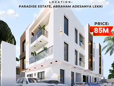 Luxurious and Spacious 2 Bedroom Terrace Duplex — Paradise Estate, Abraham Adesanya Lekki, Ajah, Lagos