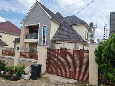 5 Bedroom Detached Duplex with Gate House — Von Road, Lugbe District, Abuja