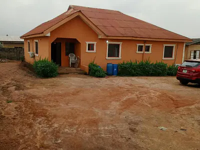 Detached Bungalow with 2 Flats on Corner Plot — Gberigbe, Ikorodu, Lagos