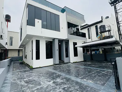 Beautiful 5 Bedroom Fully Detached Duplex with BQ — Ikota, Lekki, Lagos