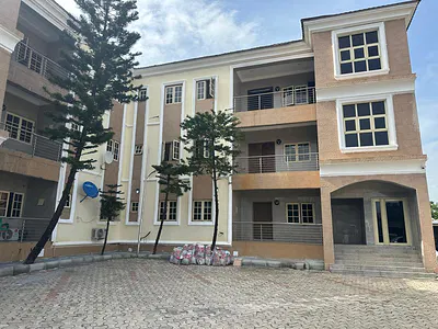 3 Bedroom Block of Flat with a Room BQ — Jabi District Abuja Diplomatic Zone, Jabi, Abuja