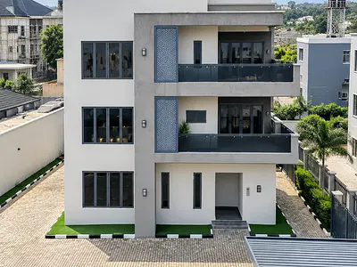 A Newly Built 5 Bedroom Fully Detached Duplex with Elevator — Diplomatic Zone, Wuye, Abuja