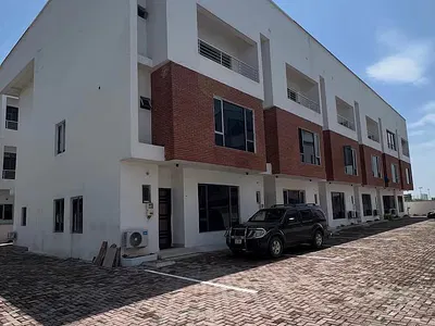 Luxury Brand New 4bedroom Terrace Duplex with a BQ — Lekki Phase 1, Lekki, Lagos