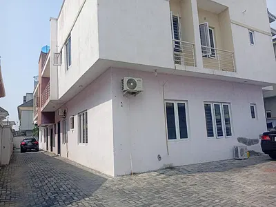 Block of 4 Three Bedroom Flats — Adesola Akinnifesi Street, Off T.F Kuboye Road, Lekki Phase 1, Lekki, Lagos