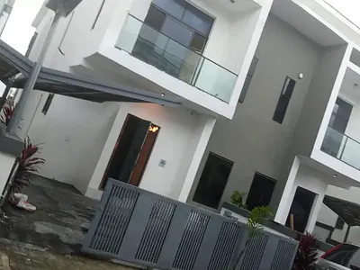 Serviced Brand New 4-Bedroom Semi -Detached with BQ — Lekki, Lagos