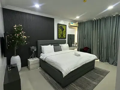 2 Bedroom Furnished Mansionette Duplex+gym+pool+waterfront — Banana Island, Ikoyi, Lagos